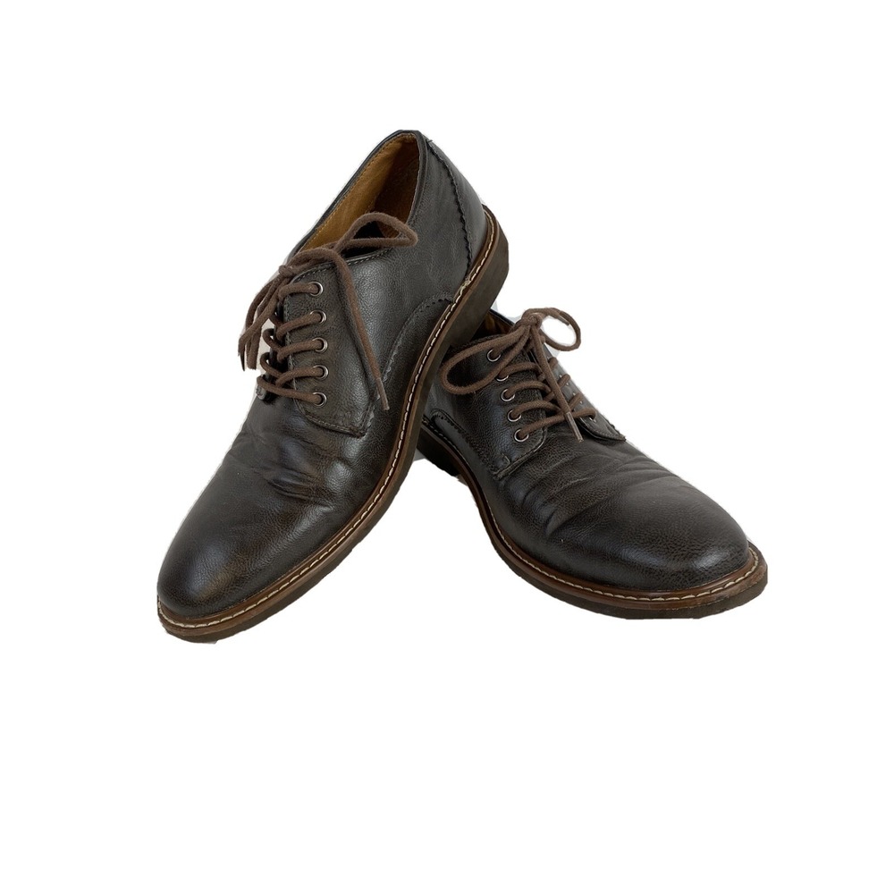 Guess Men Dress Shoes Brown Size 8 Low‎ Top Round Toe Oxford